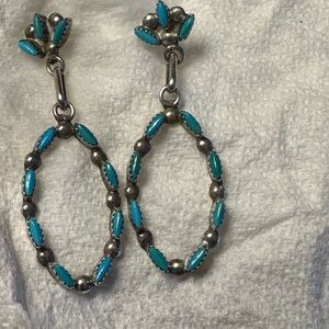 Zuni vintage earrings